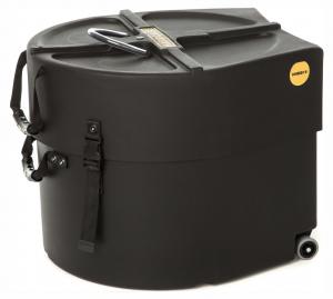 Hardcase HNMB16 Étui de batterie de marche 16" avec roulettes pour grosse caisse