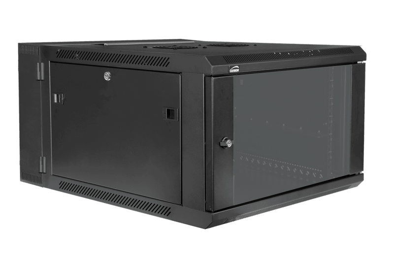 Caymon HPR506/B Double Section 19" Wall Mountable Racks For 6 Units