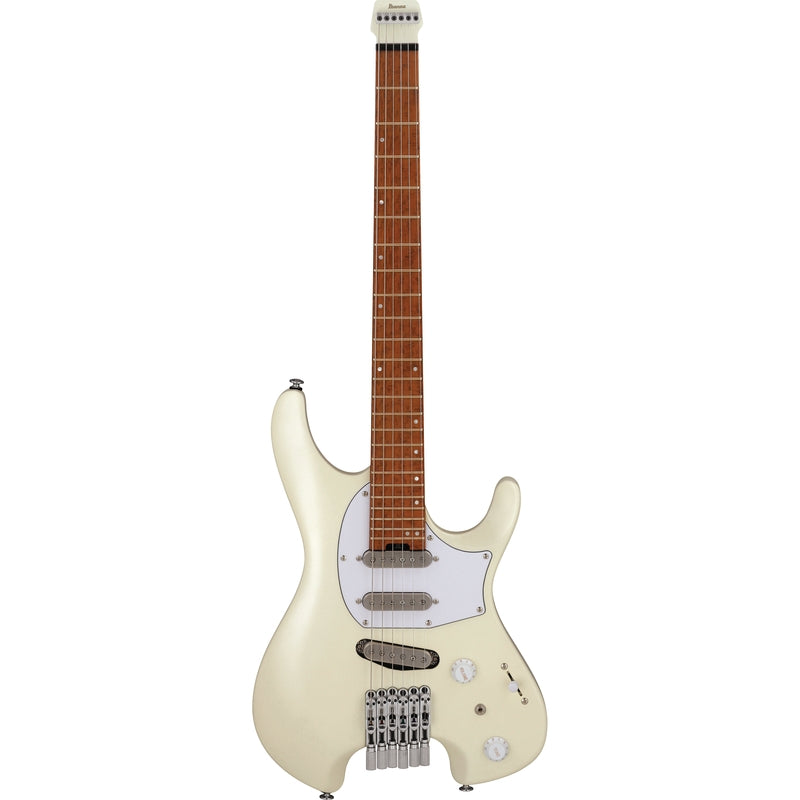Ibanez ICHI10VWM Ichika Signature Headless Electric Guitar (Vintage White Matte)