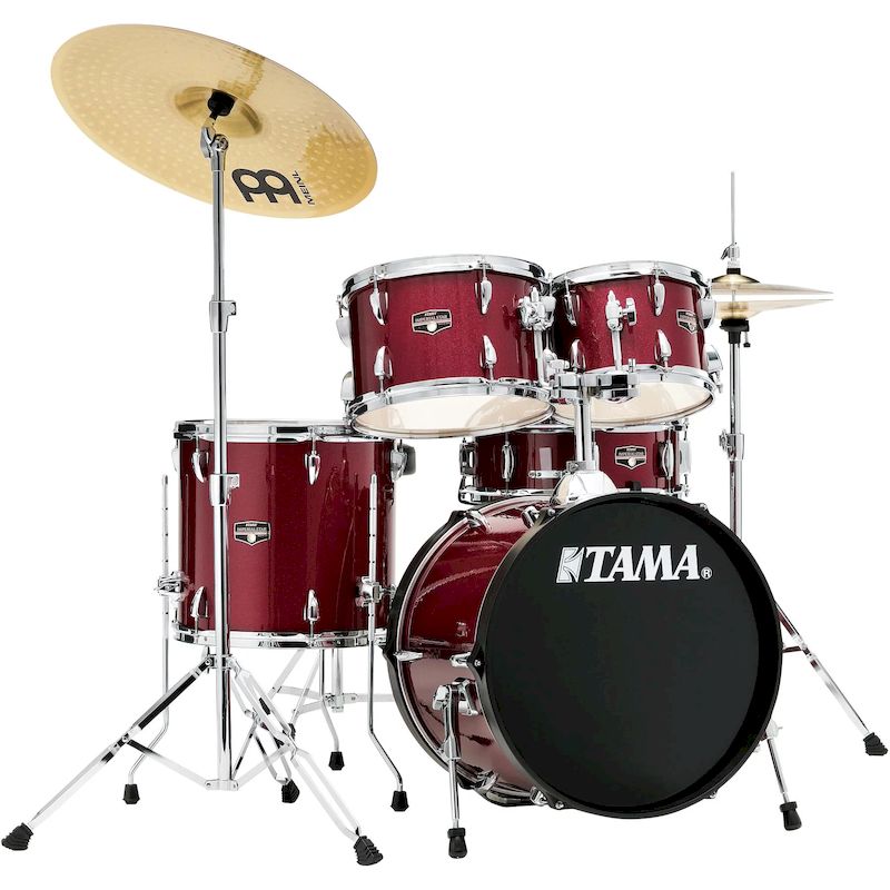 Tama IE58CCPM Imperialstar IE58C 5-piece Complete Drum Set (Candy Apple Mist)