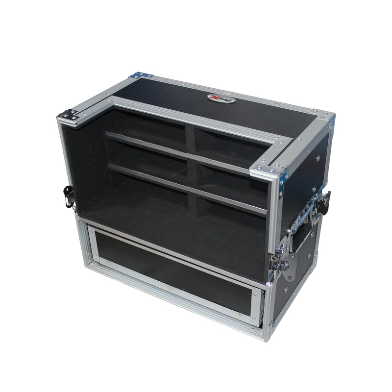 Étui pour microphone sans fil ProX XS-6WM3DR pour 6 unités + rangement portable avec tiroir