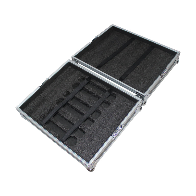 Étui pour microphone sans fil ProX XS-6WM3DR pour 6 unités + rangement portable avec tiroir