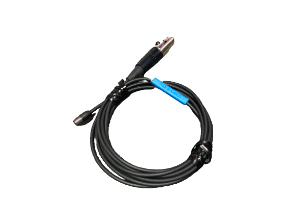 Sennheiser MKE 2-5 GOLD-C Gold Series Omnidirectional Lavalier Condenser Microphone w/ 4-pin Connector (Black)