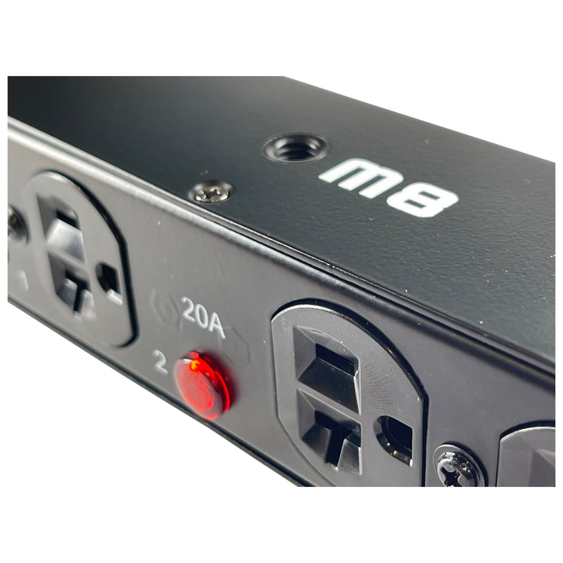 ProX X-PWEX4BOX Power Connector to 4-Way Edison Power Outlet