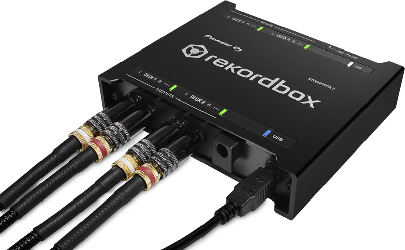 Pioneer DJ INTERFACE-2 Rekordbox DVS 2-Channel Audio Interface