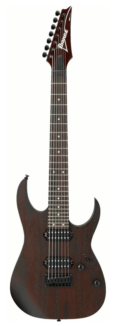 Ibanez RG7421WNF RG Series 7 String Electric Guitar (Walnut Flat)