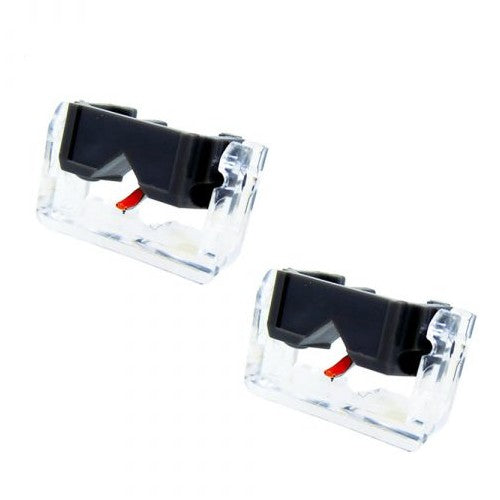 JICO N44G DJ AMÉLIORÉ NUDE Stylet de remplacement - Paquet de 2 (Shure Stylus)