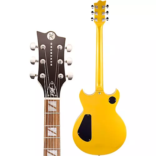 Révérend KYLE SHUTT SIGNATURE Guitare électrique semi-creuse en érable massif - Or vénitien