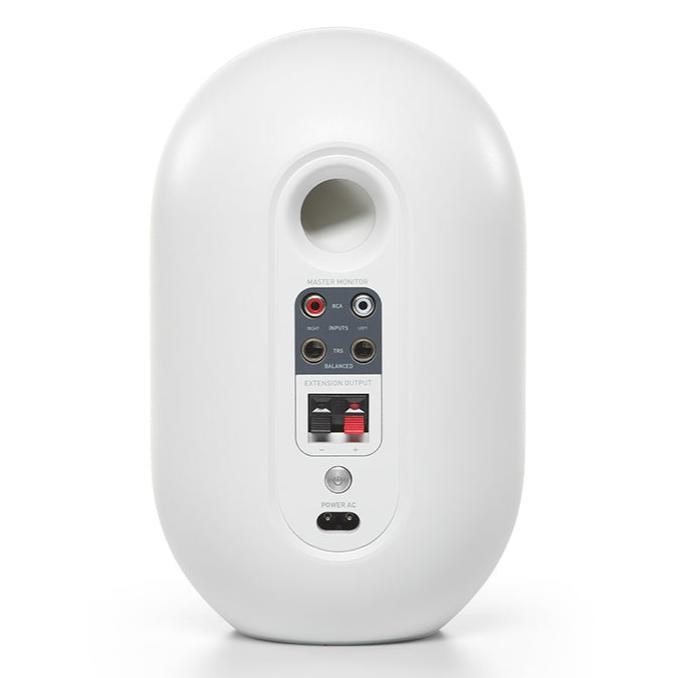 JBL Pro 104-BT Bluetooth Compact Powered Desktop Reference Monitors (Pair, White) - 4.5"
