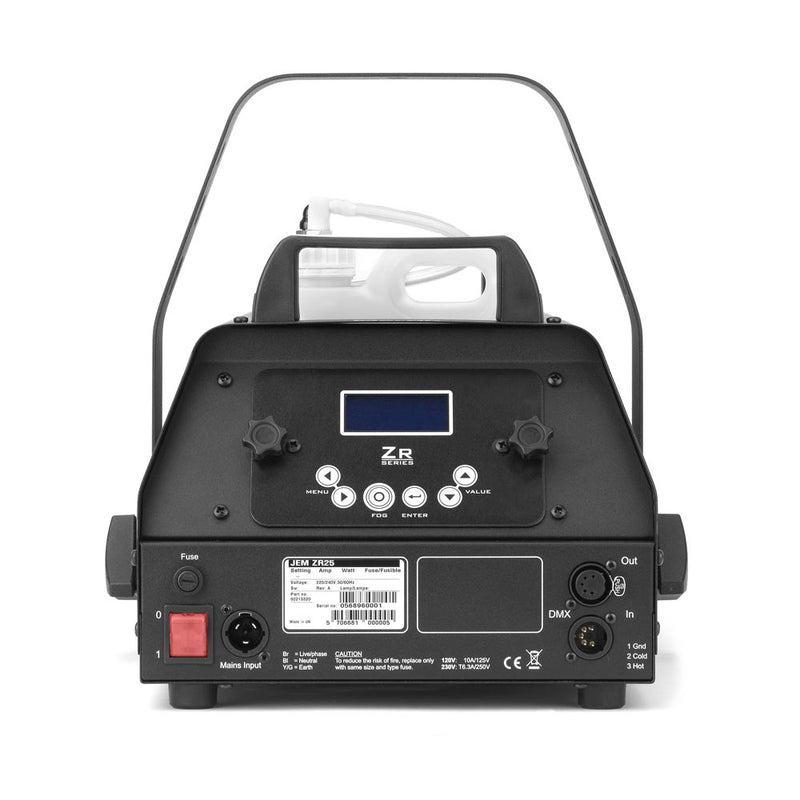 Jem Pro ZR25 Compact-Sized Professional Fog Machine - 1150W