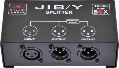 Galaxy Audio JIB/Y Jack In The Box Microphone Splitter