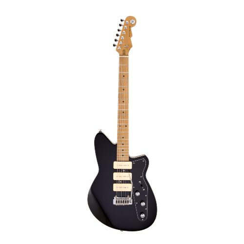 Reverend JETSTREAM 390 Electric Guitar (Midnight Black)
