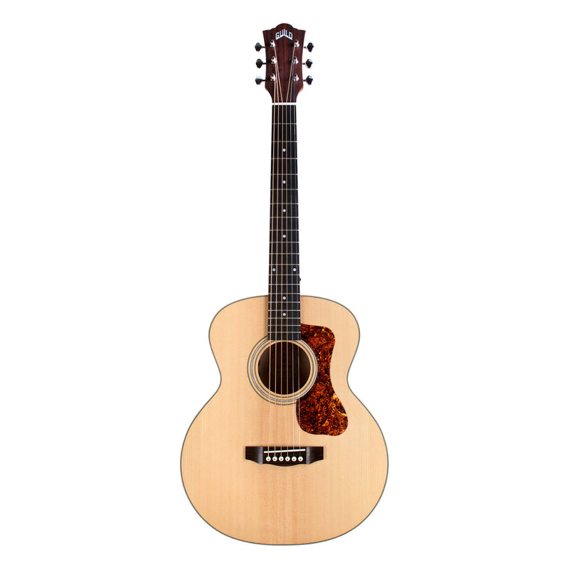 Guild WESTERLY Jumbo Junior FLAME MAPLE Acoustic Guitar - Antique Blonde Satin