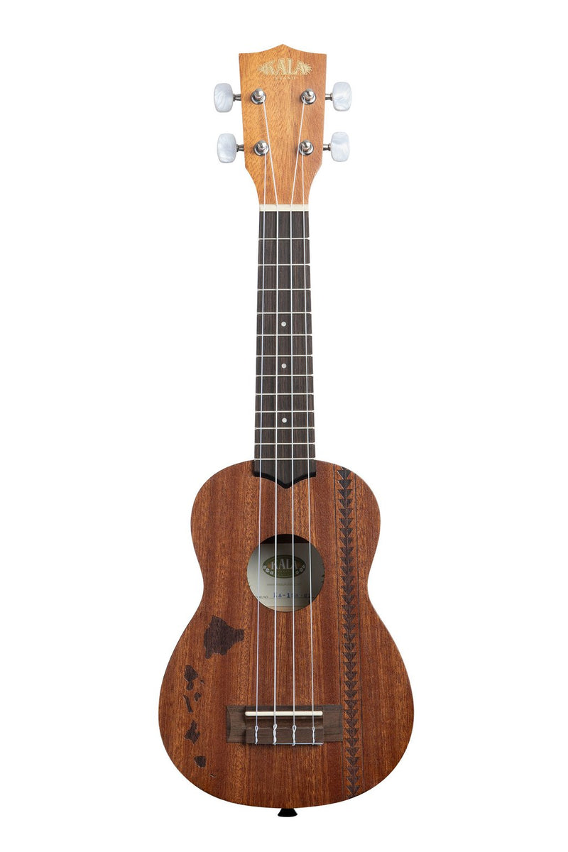 Kala KA-15S-H2 Ukulélé soprano tatouage des îles hawaïennes en acajou