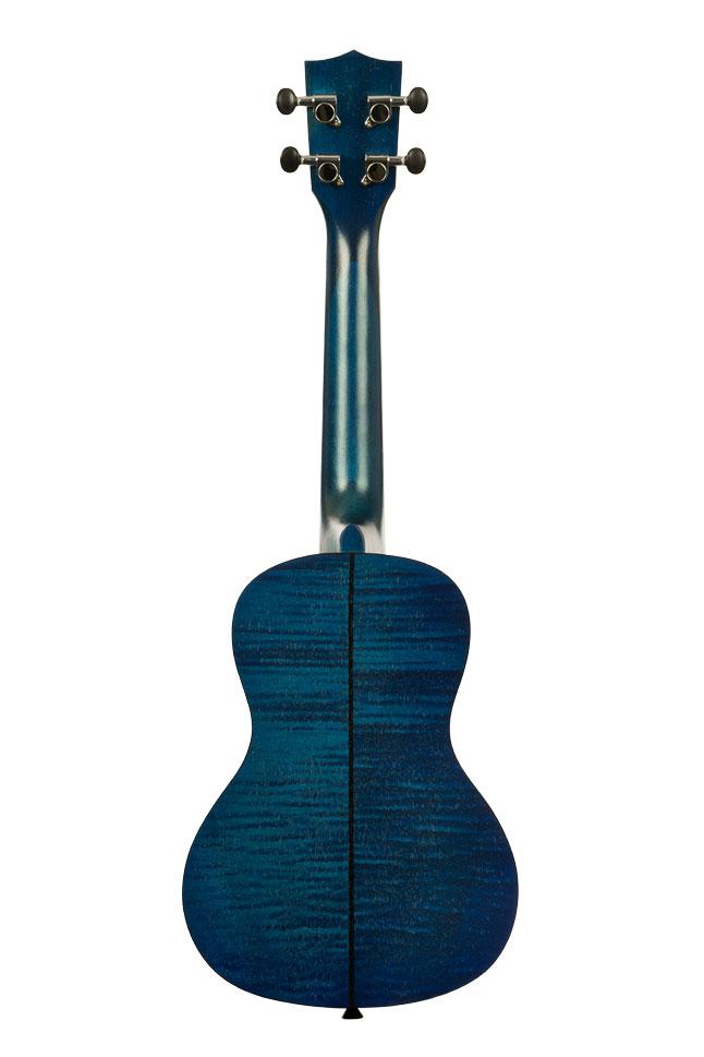 Kala KA-CEMB Ukulélé de concert en acajou exotique - Bleu