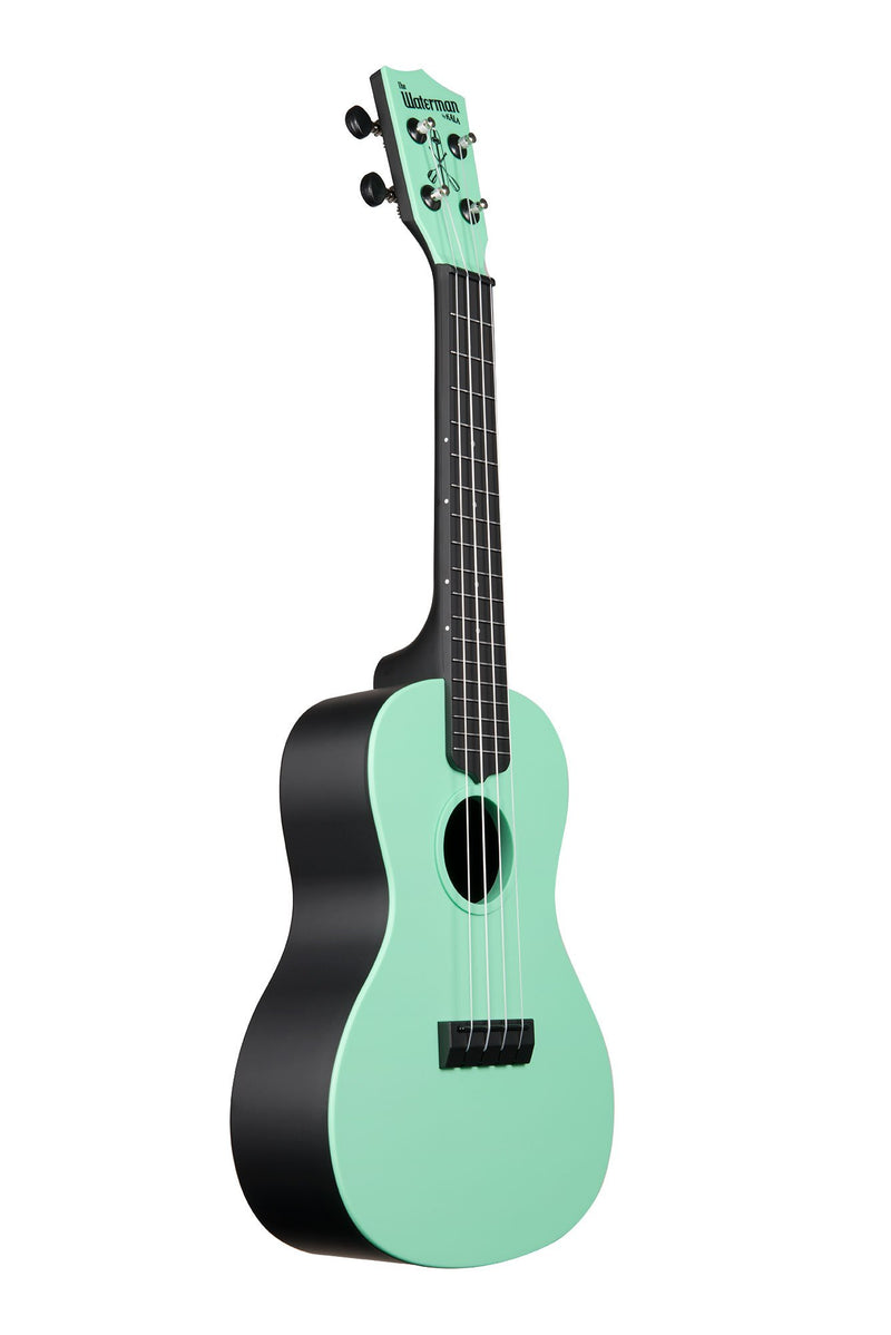 Kala KA-CWB-GN Ukulélé de concert Waterman avec sac - Vert écume de mer