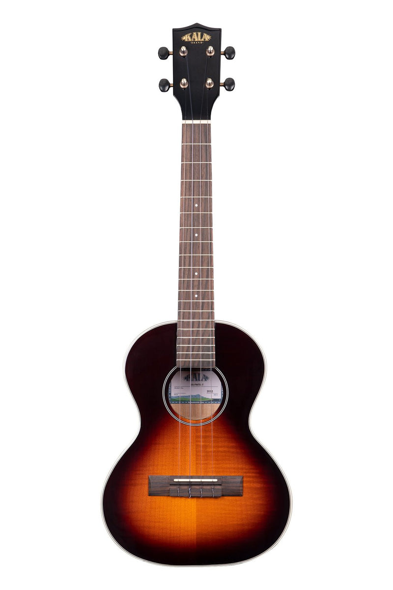 Kala KA-FMTB-T Ukulélé ténor en érable flammé brillant - Tobacco Burst