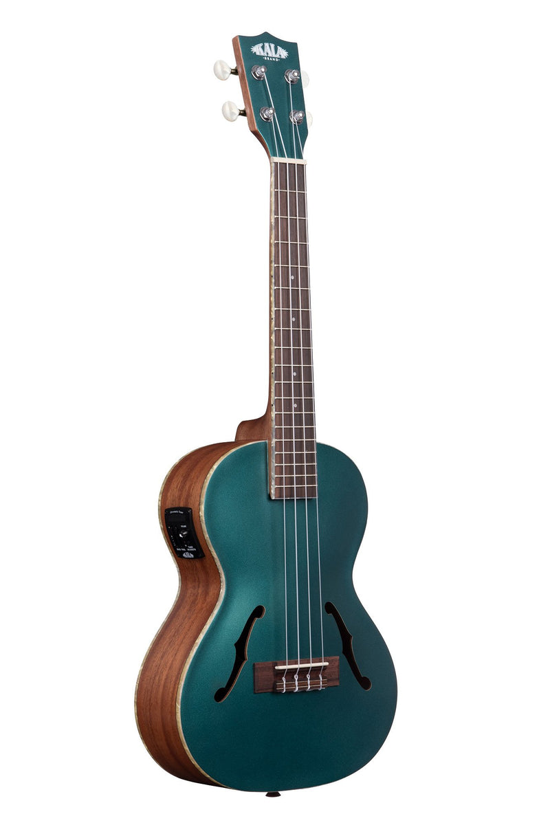 Kala KA-JTE-BKGN Archtop Tenor Ukulele (Brooklyn Green)