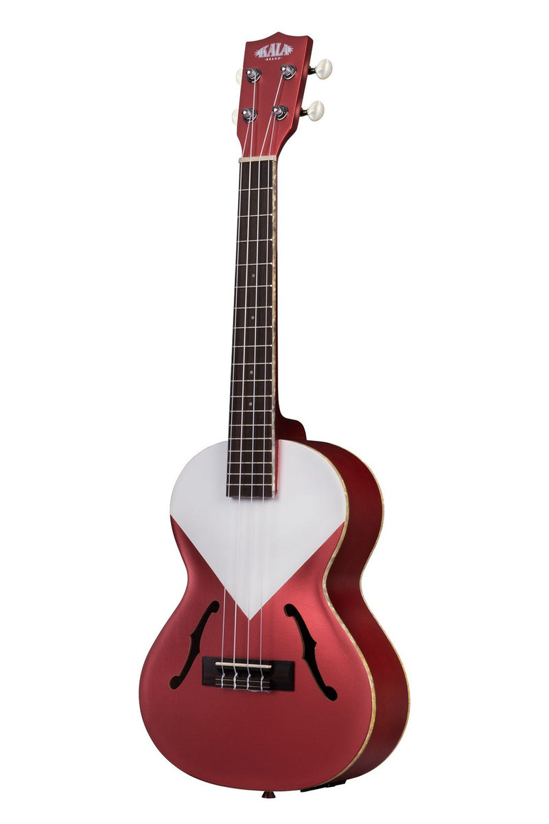 Kala KA-JTE-CHRD Archtop Tenor Ukulele (Chicago Red)