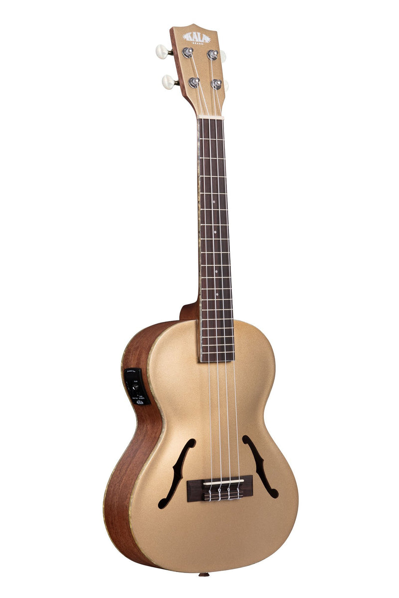 Kala KA-JTE-KZGD Ukulélé ténor Archtop - Kalamazoo Gold