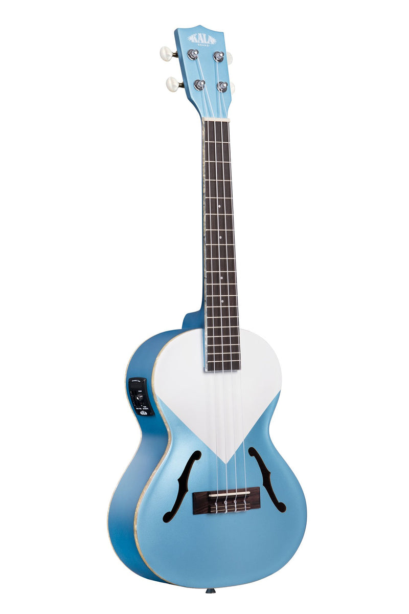 Kala KA-JTE-LSBL Archtop Tenor Ukulele (Lake Shore Blue)