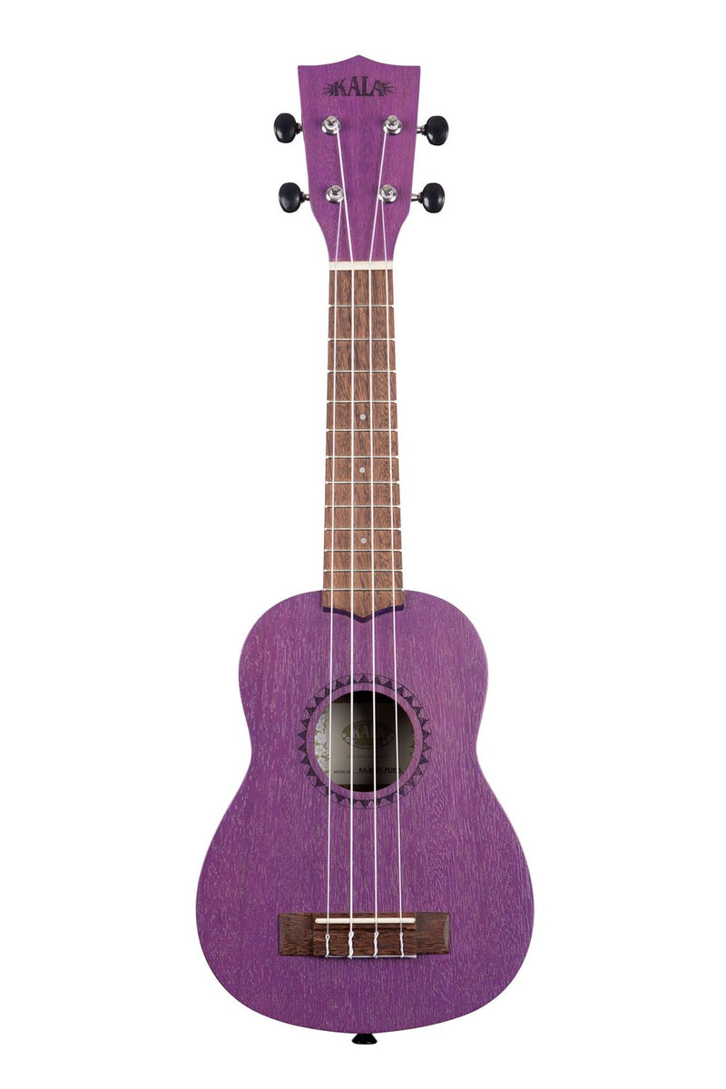 Kala KA-MRT-PUR-S Meranti Watercolor Soprano Ukulele (Royal Purple)