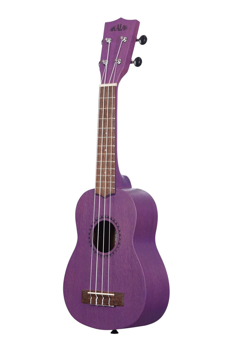 Kala KA-MRT-PUR-S Meranti Watercolor Soprano Ukulele (Royal Purple)