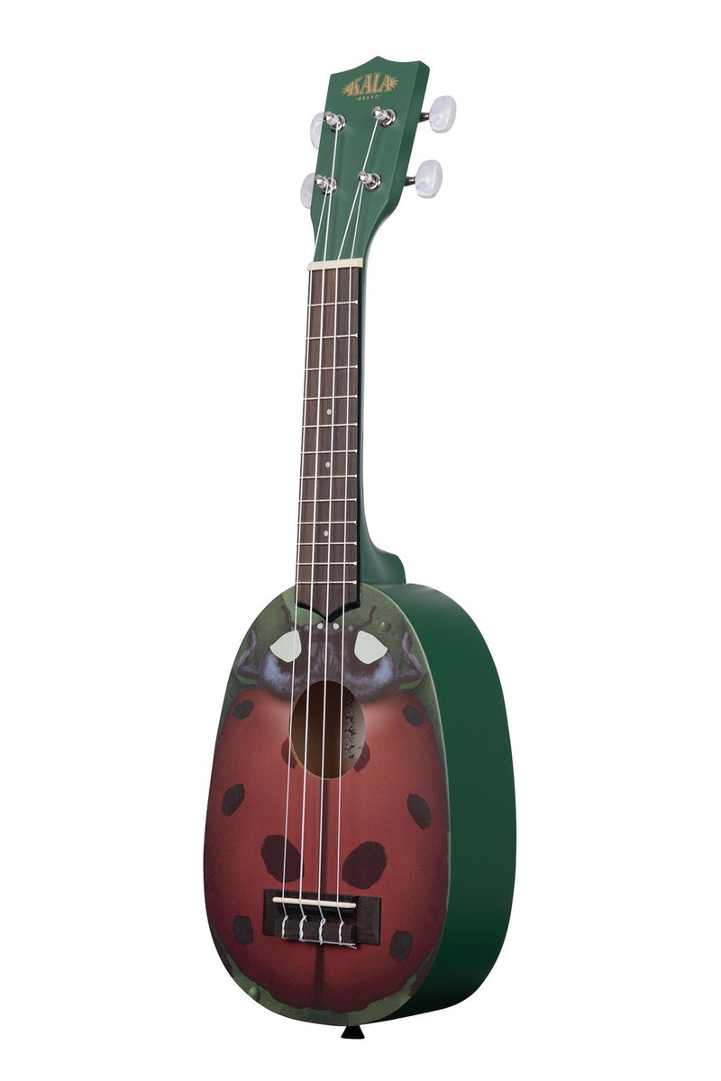 Kala KA-NV-LBUG Satin Soprano Ukulele (Ladybug)