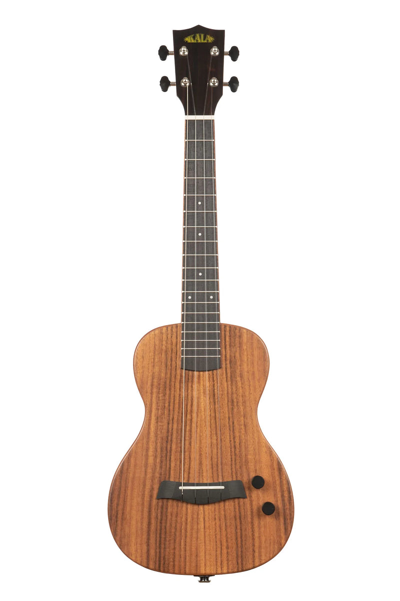 Kala KA-SB-ACA-T-BAG Solid Body Electric Acacia Tenor Ukulele