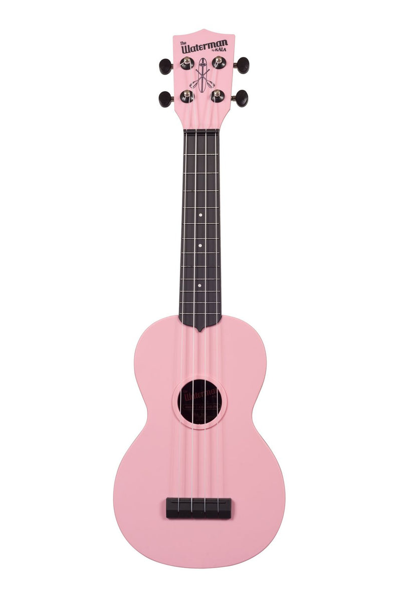 Kala KA-SWB-PK Waterman Soprano Ukulele (Soft Pink Matte)