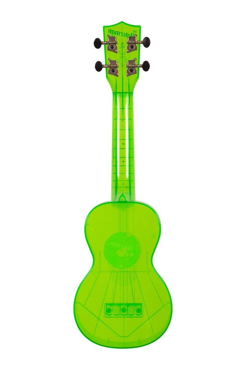Kala KA-SWF-GN Waterman Soprano Ukulele (Fluorescent Sour Apple Green)
