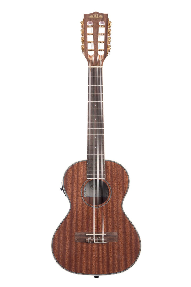 Kala KA-8E Gloss Mahogany Tenor 8-String Ukulele w/ EQ