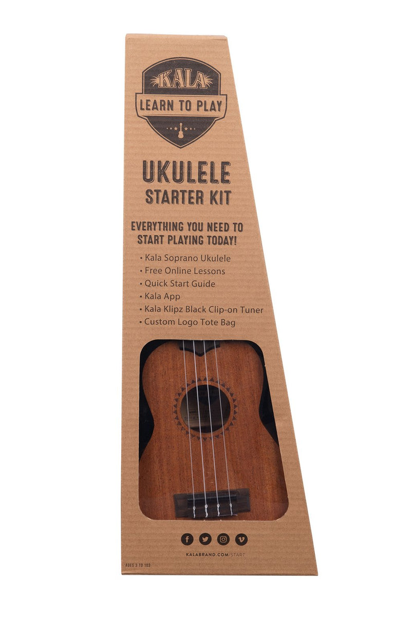 Kala KALA-LTP-S Kit de démarrage pour ukulélé soprano