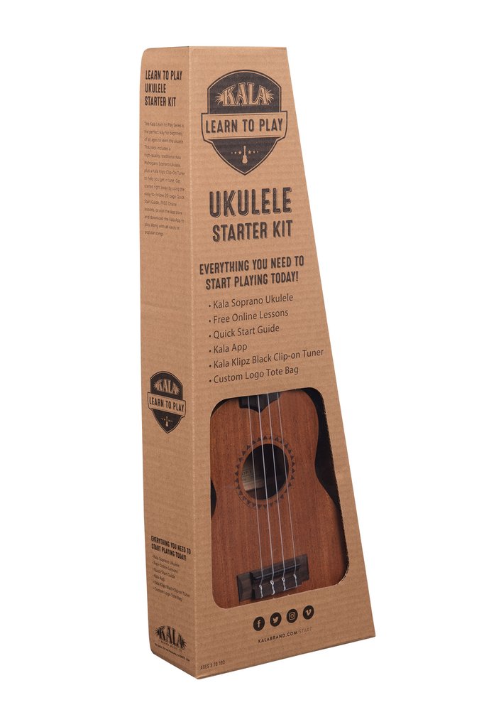 Kala KALA-LTP-S Kit de démarrage pour ukulélé soprano