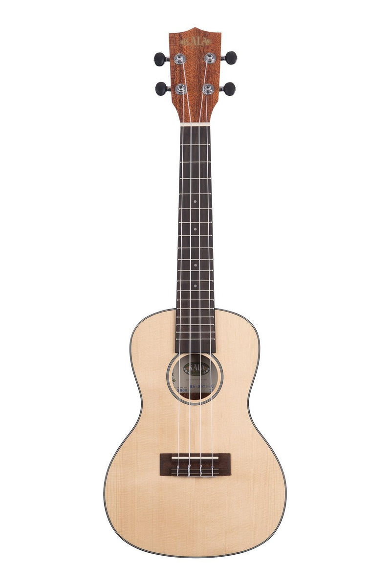 Kala KA-SSTU-C Solid Spruce Travel Concert Ukulele