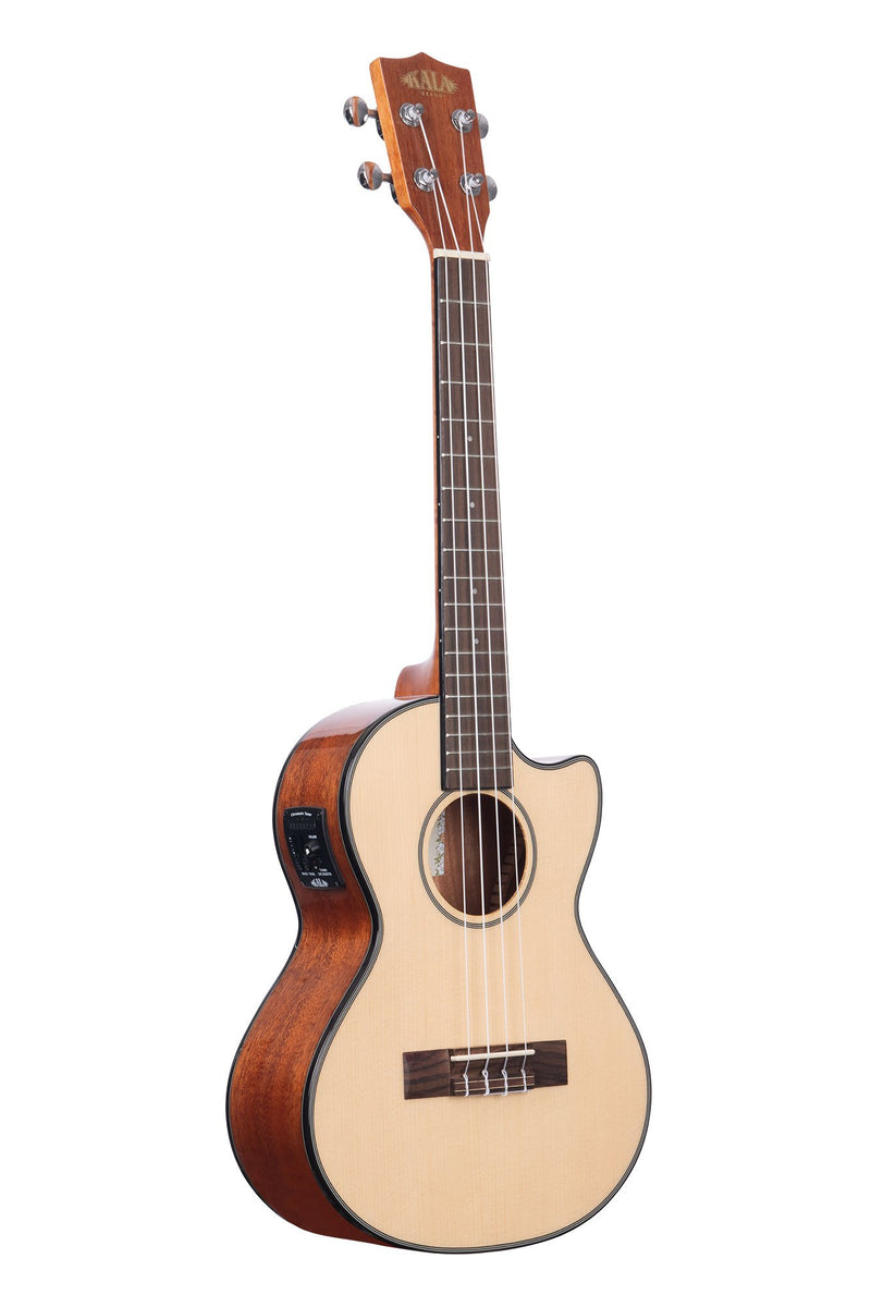 Kala KA-STGE-C Solid Spruce Mahogany Tenor Ukulele