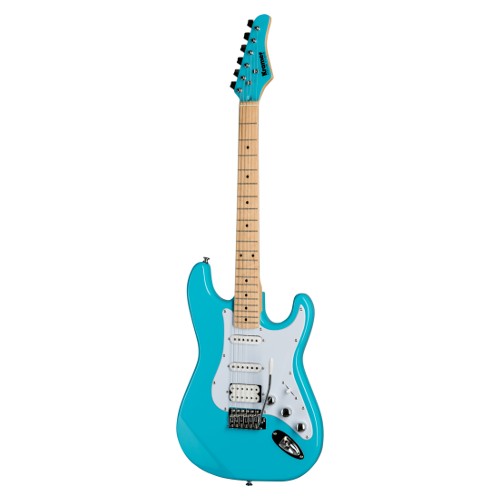 Kramer KF21TLCT Focus VT-211S Guitare électrique avec micros Kramer Alnico - Bleu sarcelle