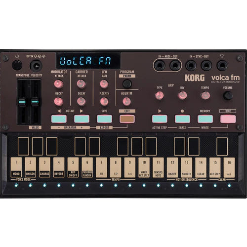 Korg VOLCAFM2 Volca FM2 Synthétiseur FM numérique avec séquenceur