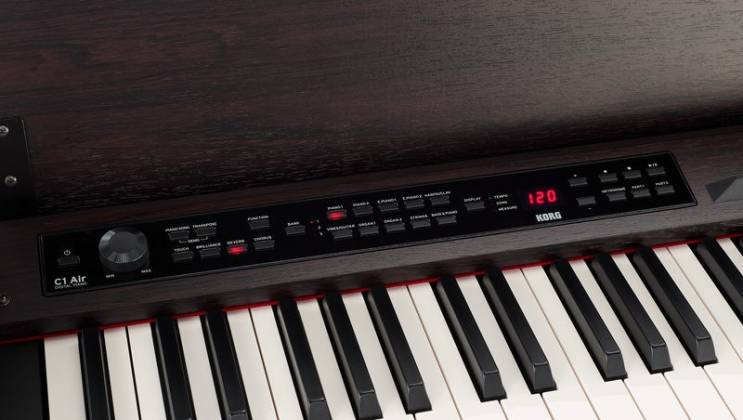 Korg C1 Air Brown Piano numérique avec Bluetooth (Marron)