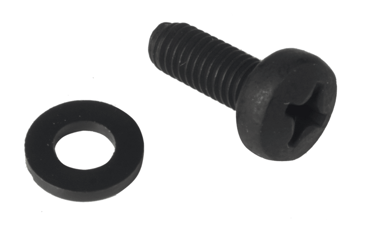 Caymon KS600 Bolt M6x16mm DIN7985 Black Phosphated And Nylon Washer (Bag of 100)