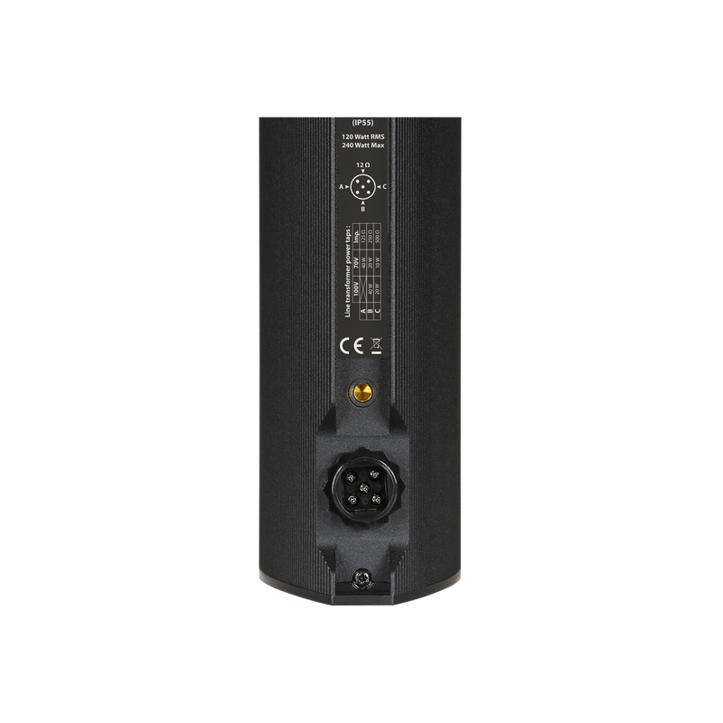 Audac KYRA12_O Enceinte colonne design extérieur - 12" x 2 (Noir)