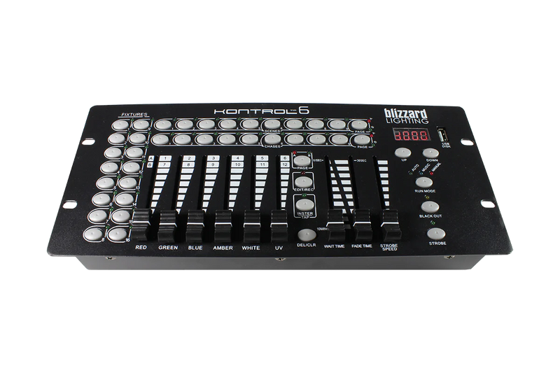 Blizzard Lighting Kontrol 6 RGBAW+UV Color Mixing Control