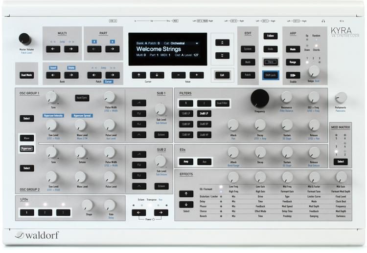 Module synthétiseur FPGA Waldorf KYRA