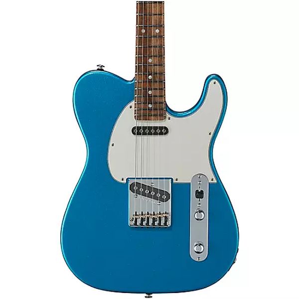 G&L FULLERTON DELUXE ASAT CLASSIC Lake Placid Blue avec touche en palissandre des Caraïbes