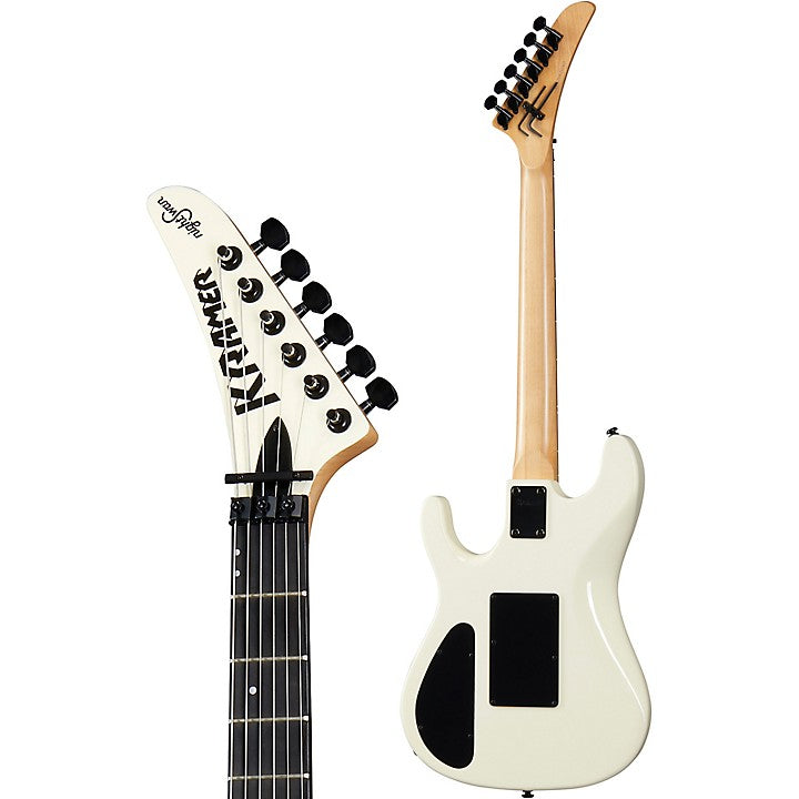 Kramer NIGHTSWAN Electric Guitar (Vintage White with Aztec Graphic)