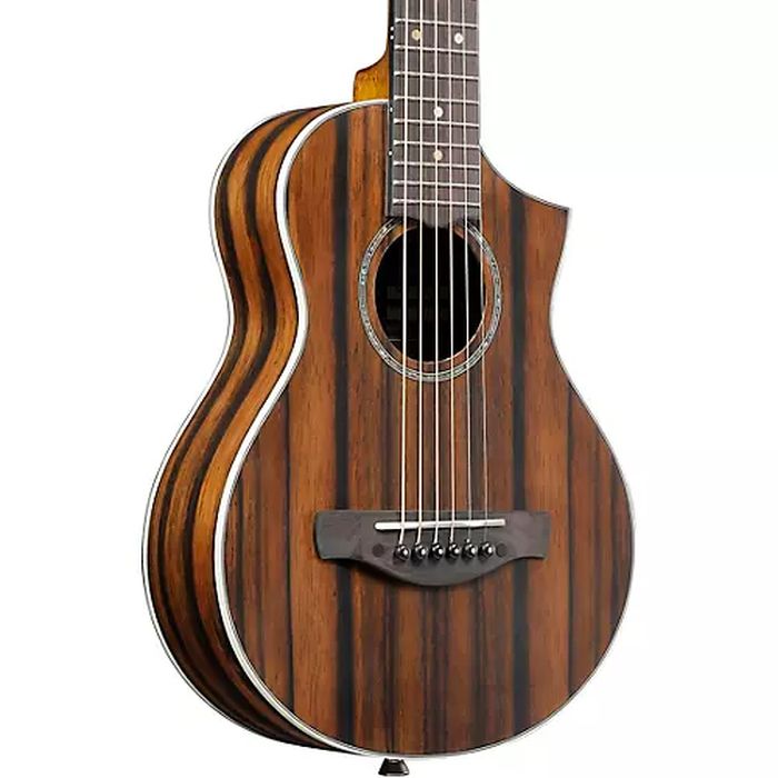 Ibanez EWP13DBO - Piccolo Body Acoustic Guitar - Dark Brown Open Pore
