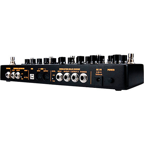 NuX CERBERUS Pédale d'effet guitare multifonction Routage intérieur Chargeur IR Overdrive analogique Distorsion Effets de modulation de retard numérique