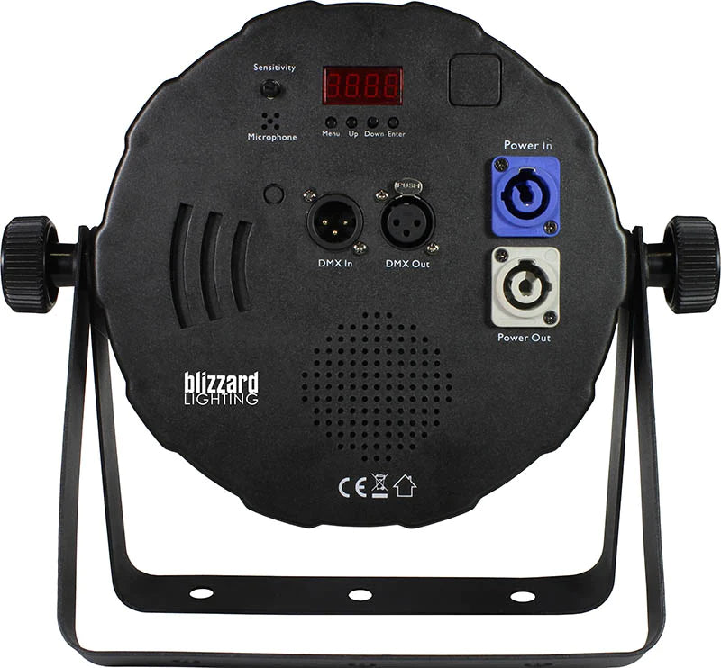 Blizzard Lighting LB PAR CSI 18x1W Ultraviolet LED Par Fixture