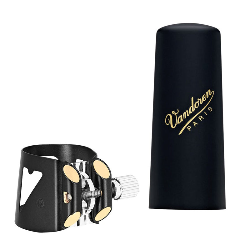 Vandoren LC01BP Optimum Bb Clarinet Ligature Black w/Plastic Cap