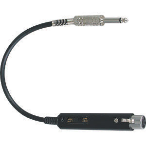 Leem MT-60 Female XLR to Male 1/4'' 1 Ft - Red One Music
